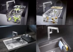 Blanco Etagon 700 - Évier En Silgranite, 730x460 Mm, Avec Rails, Blanc 525171 -Cuisine Articles Magasin bccf5d752b3def82cfc55c5e