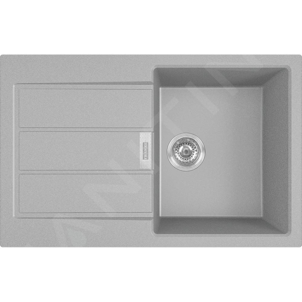 Franke Sirius 2.0 - Évier En Tectonique S2D 611-78, 780x500 Mm, Gris 143.0613.585 3 Franke Sirius 2.0 - Évier En Tectonique S2D 611-78, 780x500 Mm, Gris 143.0613.585