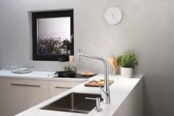 Hansgrohe Accessoires - Distributeur De Savon Liquide Mural, Chrome 40468000 -Cuisine Articles Magasin c04f0f6ee21ecd1f1029fa92
