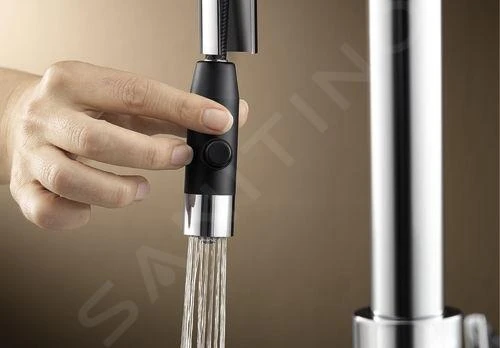 Blanco Carena S - Mitigeur D'évier Avec Bec Extractible, Gris Rocher/chrome 521359 5 Blanco Carena S - Mitigeur D'évier Avec Bec Extractible, Gris Rocher/chrome 521359 – Image 3