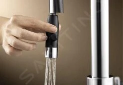 Blanco Carena S - Mitigeur D&apos;évier Avec Bec Extracible, Aluminium/chrome 521360 -Cuisine Articles Magasin c17c12686d0ba709acc14b08 3