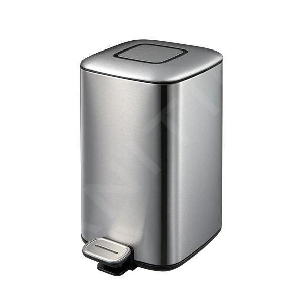 Sapho Regent - Poubelle 6 L, Soft Close, Inox Mat DR501 5 Sapho Regent - Poubelle 6 L, Soft Close, Inox Mat DR501 – Image 3