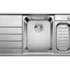 Blanco Axis III - Évier, 1000x510 Mm, Avec Accessoires, InFino, Inox 522104 -Cuisine Articles Magasin c3bab61fb131b43ac6024989