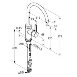 Kludi Bingo Star - Mitigeur D’évier Avec Douchette Extractible, Chrome 428510578 5 Kludi Bingo Star - Mitigeur D’évier Avec Douchette Extractible, Chrome 428510578 -Cuisine Articles Magasin c463fe0e1797e387bfaf2ec0