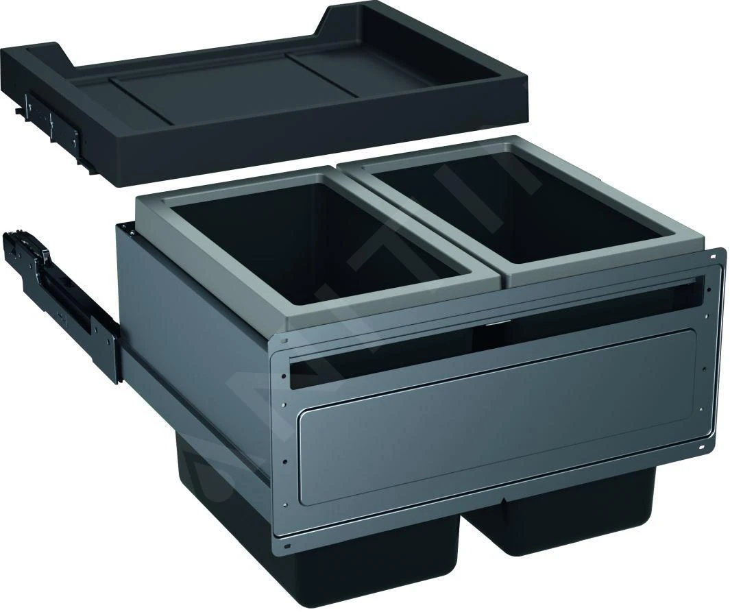 Franke Poubelle Tri Sélectif - Poubelle Encastrée FX 60 26-26 121.0557.764 3 Franke Poubelle Tri Sélectif - Poubelle Encastrée FX 60 26-26 121.0557.764