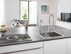 Grohe Blue Home - Mitigeur D’évier Mono Connected, Avec Unité Réfrigérante Et Filtration, Supersteel 31498DC1 16 Grohe Blue Home - Mitigeur D’évier Mono Connected, Avec Unité Réfrigérante Et Filtration, Supersteel 31498DC1 -Cuisine Articles Magasin c61b395840de13456b01a571