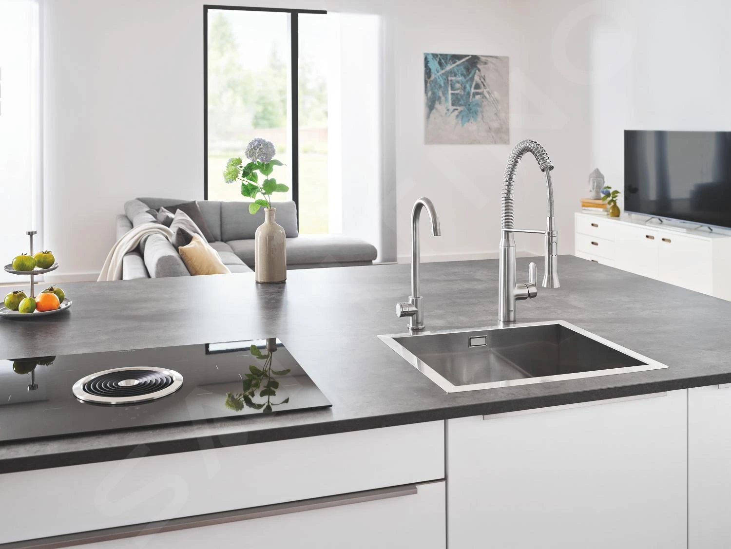 Grohe Blue Home - Mitigeur D’évier Mono Connected, Avec Unité Réfrigérante Et Filtration, Supersteel 31498DC1 6 Grohe Blue Home - Mitigeur D’évier Mono Connected, Avec Unité Réfrigérante Et Filtration, Supersteel 31498DC1 – Image 4