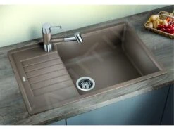 Blanco Zia XL 6 - Évier En Silgranit, 780x500 Mm, Aluminium 523275 -Cuisine Articles Magasin c94b083e3337987324a82aaf