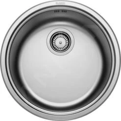 Blanco Rondosol - Évier, Diamètre 460 Mm, Inox Brossé 513306