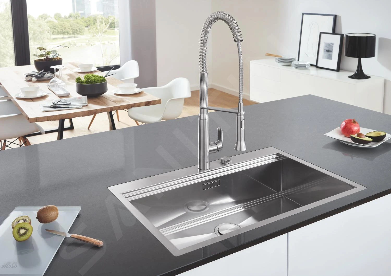 Grohe K7 - Mitigeur D’évier Avec Bras Flexible, Supersteel 31379DC0 7 Grohe K7 - Mitigeur D’évier Avec Bras Flexible, Supersteel 31379DC0 – Image 5