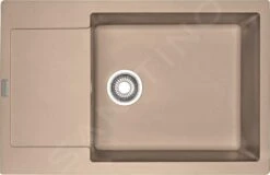 Franke Maris - Évier En Fragranit MRG 611-78 BB, 780x500 Mm, Avoine 114.0363.188