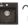 Alveus Sets - Ensemble D&apos;évier Niagara 20 Et La Robinetterie Tonia, Carbone SETA103 -Cuisine Articles Magasin caa57548b9ca8ca7bcfe0f44