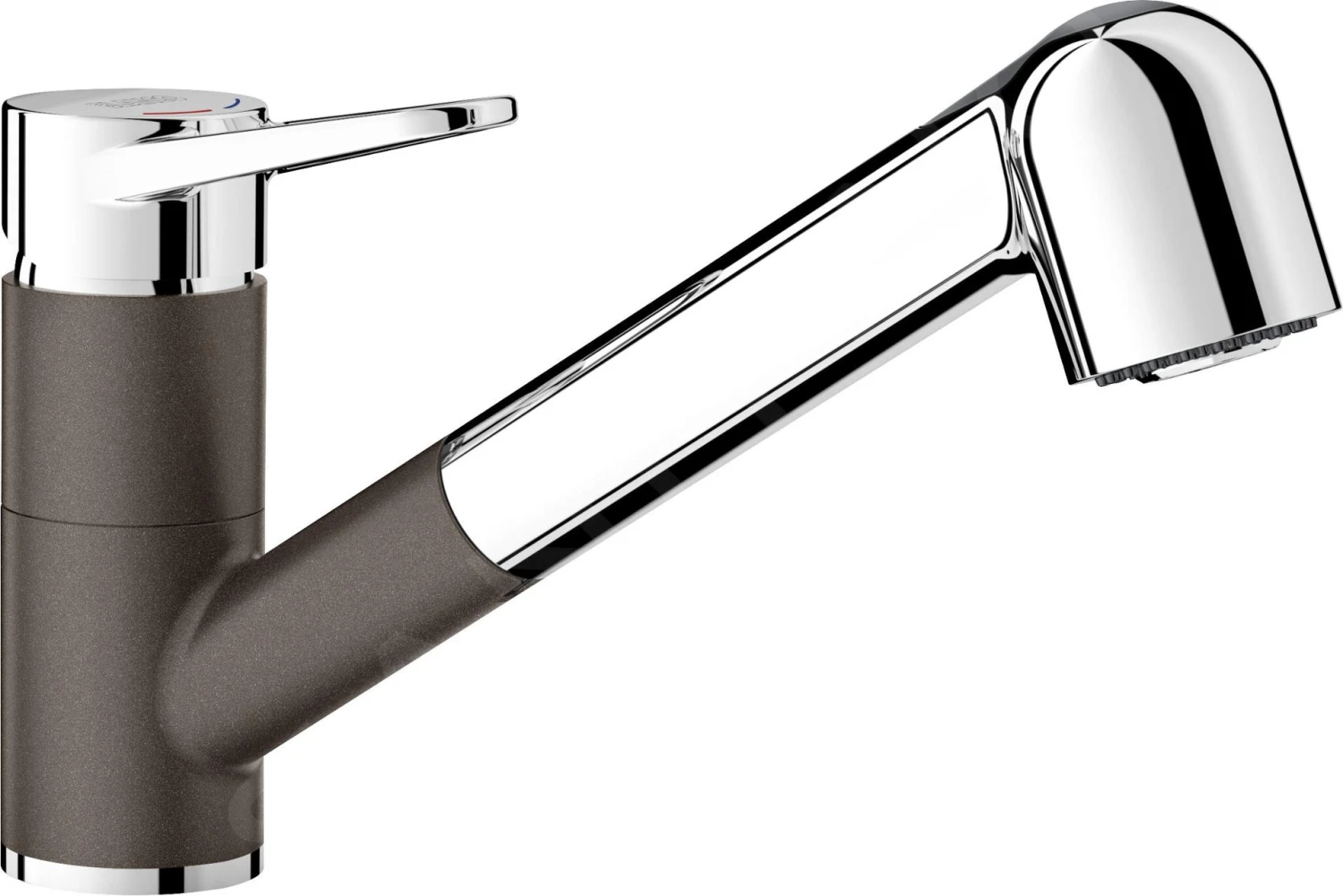 Blanco Wega S - Mitigeur D'évier Avec Douchette Extractible, Café / Chrome 526424 3 Blanco Wega S - Mitigeur D'évier Avec Douchette Extractible, Café / Chrome 526424