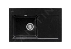 Villeroy & Boch Subway 45 - Évier En Céramique 78x51 Cm, CeramicPlus, Chromite 677201J0