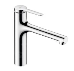 Hansgrohe Zesis M33 - Mitigeur D&apos;évier 160, Avec Douchette Extractible, SBox Lite, Chrome 74804000