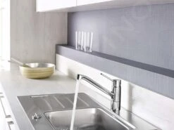 Hansa Primo - Mitigeur D’évier, Chrome 49482203 -Cuisine Articles Magasin cb95d228be1541f1ac97f5ca