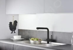 Paffoni Ringo - Robinetterie D’évier Avec Embout Extractible, Noir Mat RIN185NO -Cuisine Articles Magasin cbb6caeffd399d5abe5db378