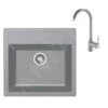 Franke Colonnes - Ensemble De Cuisine T103, évier En Tectonite SID 610 Et Mitigeur FP 9000.084, Gris 143.0675.725 1 Franke Colonnes - Ensemble De Cuisine T103, évier En Tectonite SID 610 Et Mitigeur FP 9000.084, Gris 143.0675.725 -Cuisine Articles Magasin cc4efa9297c926fa0140a13f