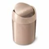 Simplehuman Poubelles - Mini Poubelle De Table, 1,5 L, Rose Gold CW2085 1 Simplehuman Poubelles - Mini Poubelle De Table, 1,5 L, Rose Gold CW2085 -Cuisine Articles Magasin cd433304697f86378279cdb4
