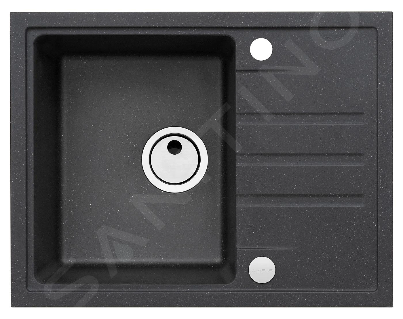 Alveus Sets - Ensemble D'évier Intermezzo 30 Et Robinetterie Tonia, Carbone SETA361 5 Alveus Sets - Ensemble D'évier Intermezzo 30 Et Robinetterie Tonia, Carbone SETA361 – Image 3