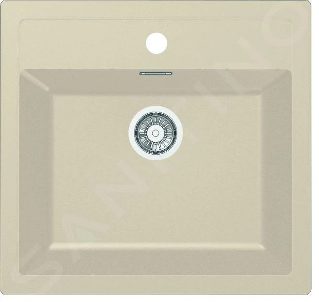 Franke Colonnes - Ensemble De Cuisine T13, évier En Tectonite SID 610 Et Mitigeur Samoa, Beige / Chrome 143.0675.723 6 Franke Colonnes - Ensemble De Cuisine T13, évier En Tectonite SID 610 Et Mitigeur Samoa, Beige / Chrome 143.0675.723 – Image 4