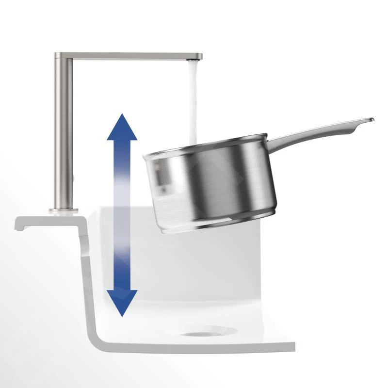 Villeroy & Boch Finera - Mitigeur D'évier, Inox 927000LC 7 Villeroy & Boch Finera - Mitigeur D'évier, Inox 927000LC – Image 5