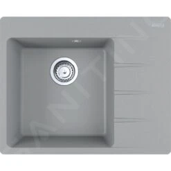 Franke Colonnes - Set G230, évier En Fragranit CNG 611-62 TL / 2 Et Mitigeur FP 9000.084, Pierre Grise 114.0650.789 -Cuisine Articles Magasin d1d3a14449491a3b0b6a23d4 2