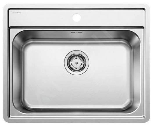 Blanco Lemis 6 - Évier, 615x500 Mm, Inox Brossé 525108 3 Blanco Lemis 6 - Évier, 615x500 Mm, Inox Brossé 525108