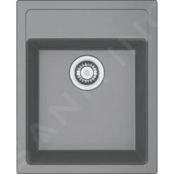 Franke Colonnes - Ensemble De Cuisine T51, évier En Tectonite SID 610-40 Et Mitigeur FN 0147.031, Gris / Chrome 114.0508.414 -Cuisine Articles Magasin d31bbb631a1c0ec4add78663