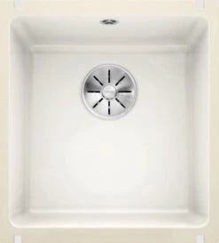 Blanco Subline 375 - Évier En Céramique, 414x456 Mm, Blanc Brillant 523726