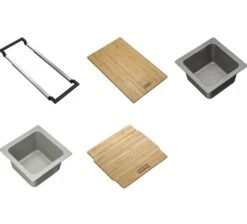 Franke Accessoires - Ensemble ALL-IN 2, Ensemble De 5 Accessoires D&apos;évier 112.0655.482