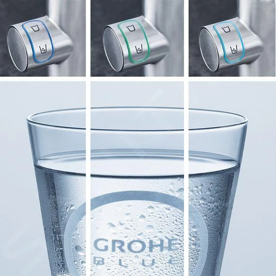 Grohe Blue Home - Mitigeur D’évier Mono Connected, Avec Unité Réfrigérante Et Filtration, Supersteel 31498DC1 10 Grohe Blue Home - Mitigeur D’évier Mono Connected, Avec Unité Réfrigérante Et Filtration, Supersteel 31498DC1 – Image 8
