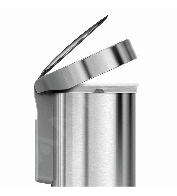 Simplehuman Poubelles - Poubelle Sans Contact Avec Commande De Mouvement , 45 L, Inox Brossé ST2009 10 Simplehuman Poubelles - Poubelle Sans Contact Avec Commande De Mouvement , 45 L, Inox Brossé ST2009 – Image 8