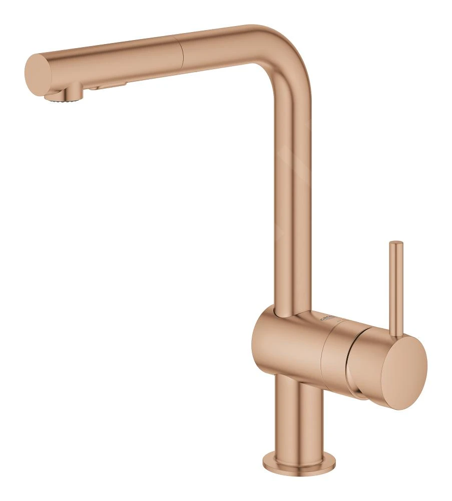 Grohe Minta - Mitigeur D'évier Avec Douchette Extractible, Warm Sunset 30274DA0 6 Grohe Minta - Mitigeur D'évier Avec Douchette Extractible, Warm Sunset 30274DA0 – Image 4