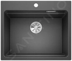 Blanco Etagon 6 - Évier En Silgranit, 600x510 Mm, Avec Rails, Anthracite 524539