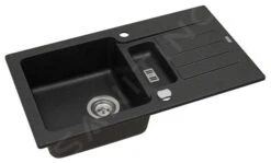 Alveus Niagara - Évier En Granit 780x435 Mm, Avec Commande De Vidage, Carbone 1089487 7 Alveus Niagara - Évier En Granit 780x435 Mm, Avec Commande De Vidage, Carbone 1089487 -Cuisine Articles Magasin d690aa225a7ed15533d26bf0