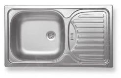 Novaservis Éviers - Évier 435x760 Mm, Inox DR43/76