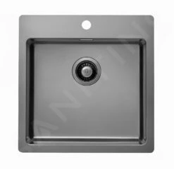 Alveus Pure Monarch - Évier 515x525 Mm, Anthracite 1106868