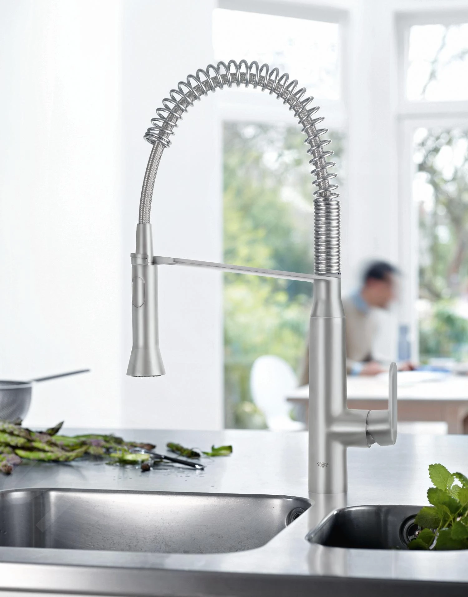Grohe K7 - Mitigeur D’évier Avec Bras Flexible, Supersteel 31379DC0 5 Grohe K7 - Mitigeur D’évier Avec Bras Flexible, Supersteel 31379DC0 – Image 3