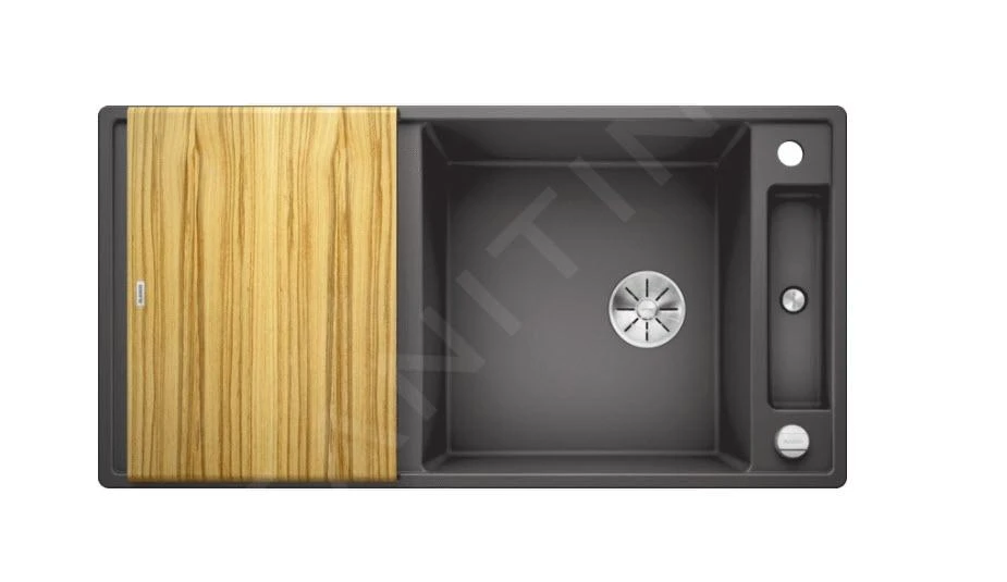 Blanco Axia III XL 6 - Évier En Silgranite, 1000x510 Mm, Avec Accessoires, InFino, Gris Rocher 523501 5 Blanco Axia III XL 6 - Évier En Silgranite, 1000x510 Mm, Avec Accessoires, InFino, Gris Rocher 523501 – Image 3