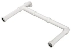 Blanco Accessoires - Connexion De Vidage Pour 2 éviers, Blanc 225088