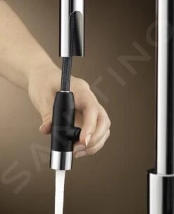 Blanco Carena S - Mitigeur D&apos;évier Avec Bec Extractible, Tartufo/chrome 521376 -Cuisine Articles Magasin db5ddd7132c8573262d76704 2