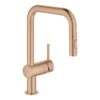 Grohe Minta - Mitigeur D&apos;évier Avec Douchette Extractible, Warm Sunset Brossé 32322DL2 -Cuisine Articles Magasin dc460a56708a802960505951