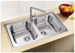 Blanco Dinas 8 - Évier, 860x500 Mm, Inox Brossé 523377 -Cuisine Articles Magasin dc60a32c231e0bd8cef08962