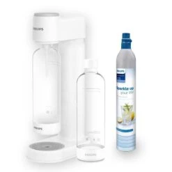 Philips GoZero - Machine à Soda Lite Avec Accessoires, Blanc ADD4901WH/10