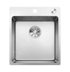 Blanco Andano 400 - Évier 500x440 Mm Avec Commande Excentrique PushControl, Inox 525244