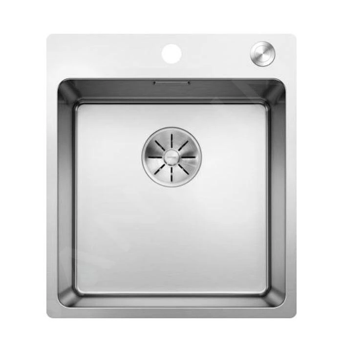 Blanco Andano 400 - Évier 500x440 Mm Avec Commande Excentrique PushControl, Inox 525244 3 Blanco Andano 400 - Évier 500x440 Mm Avec Commande Excentrique PushControl, Inox 525244