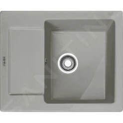 Franke Maris - Évier En Céramique MRK 611-62, 620x510 Mm, Perlgrau Matt 124.0380.344