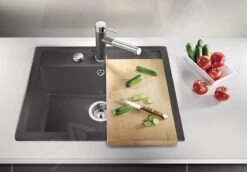 Blanco Alta S - Robinetterie D’évier Avec Douchette Extractible, Anthracite/chrome 515333 7 Blanco Alta S - Robinetterie D’évier Avec Douchette Extractible, Anthracite/chrome 515333 -Cuisine Articles Magasin e128dfc1d927a1ebff2fbbf4