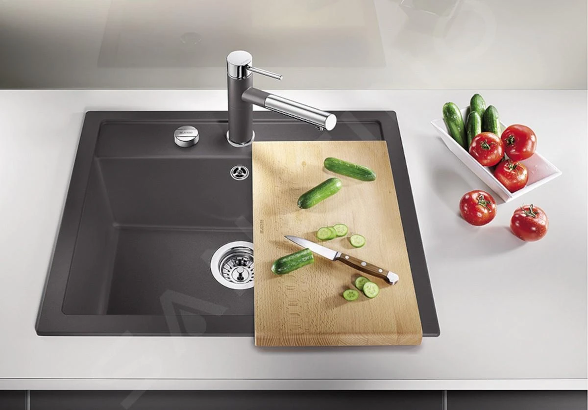 Blanco Alta S - Robinetterie D’évier Avec Douchette Extractible, Anthracite/chrome 515333 5 Blanco Alta S - Robinetterie D’évier Avec Douchette Extractible, Anthracite/chrome 515333 – Image 3